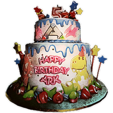 ARK Anniversary Surprise Cake.png