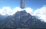 The Whitesky Peak as it was before the snow-update, then called 'The Radiant Mountain'