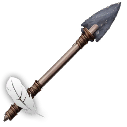 File:Feathered Stone Arrow (Primitive Plus).png