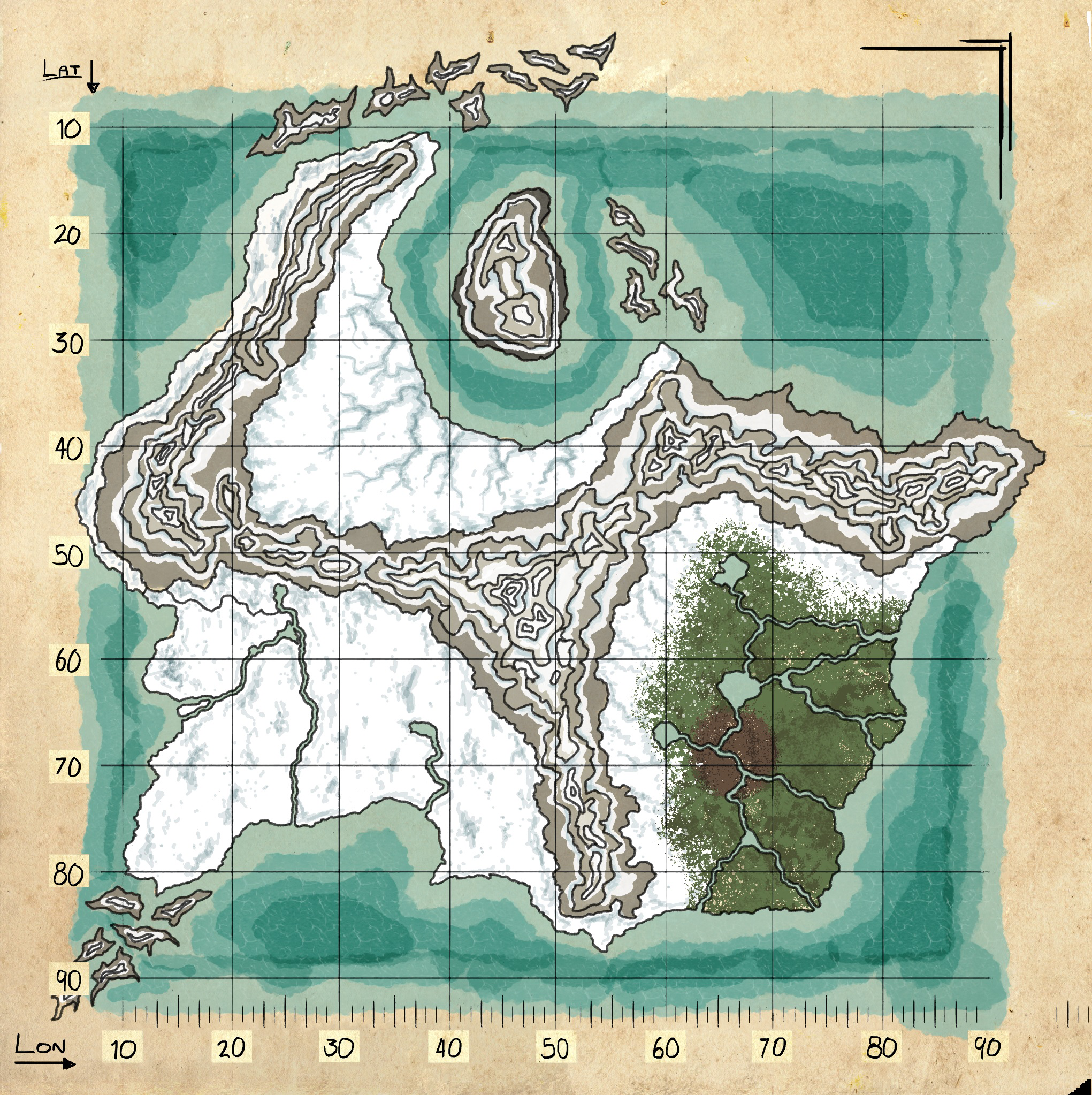 Resource Map/Fjordur - ARK Official Community Wiki