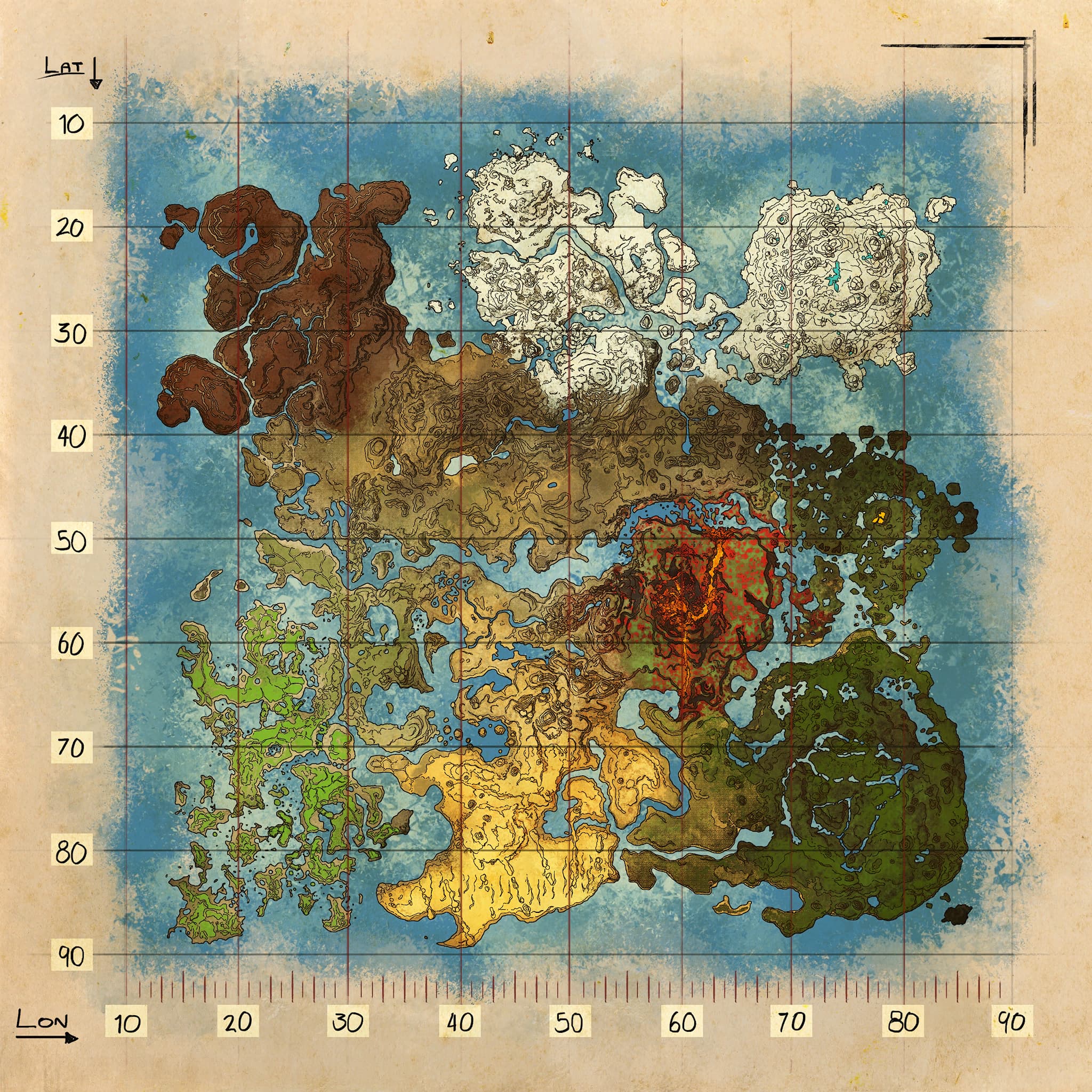 Crystal Isles Map 