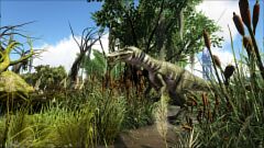 Baryonyx in the swamp