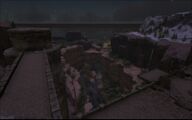 Средняя часть каньона, известная в игре как Пропасть Венгура. Этот снимок экрана был сделан с вершины разрушенного моста.