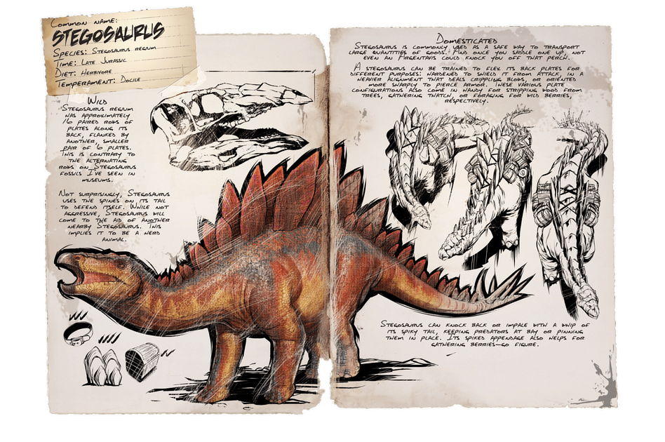 Estegosaurio - Wiki de la comunidad oficial de ARK
