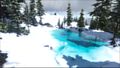 Lac des chérubins des neiges