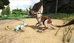 The Chibi-Jerbunny (left) compared to a regular Jerboa (right).