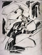 Рисунок Хелены Меха Мэй-Инь "Королева зверей".