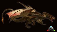 The early design of a Wyvern.