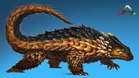 An unused version of the Thorny Dragon