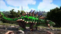 Анкилозавр с цветовыми Мутациями
