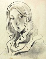 Mei-Yin's close up depiction of Diana Altaras as she hesitates to talk about her with Helena Walker.