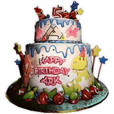 ARK Anniversary Surprise Cake.png