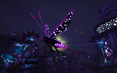 R-Glowbug at night, displaying the additional emissive of the R variant