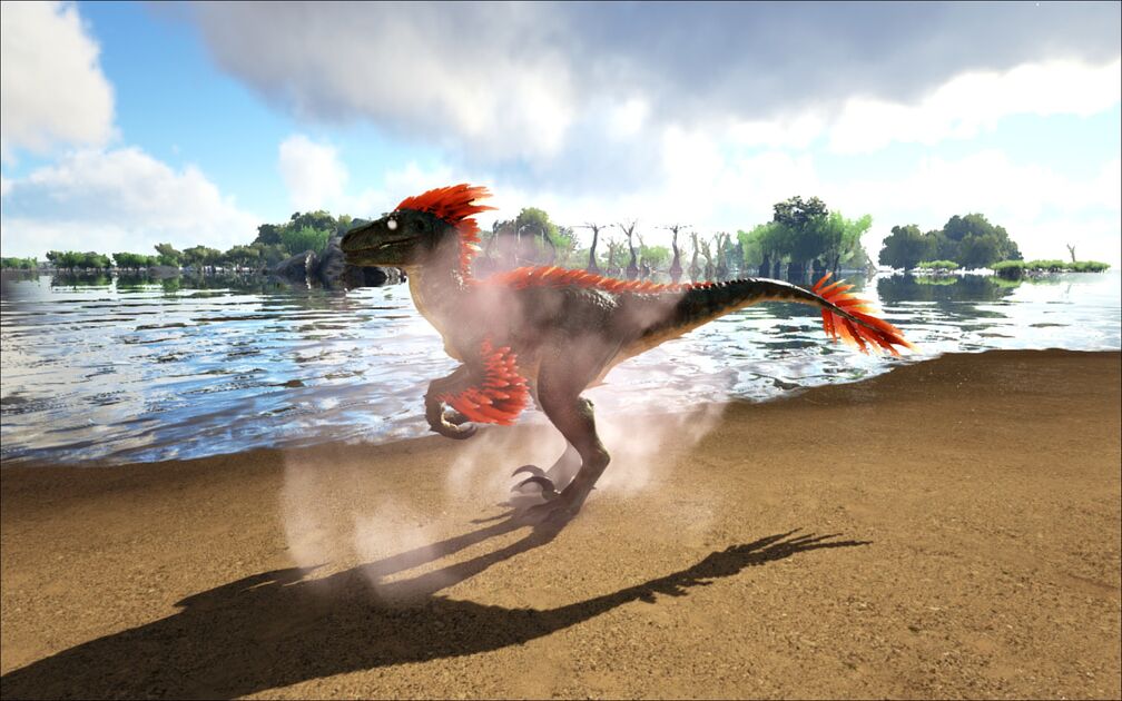 Cursed Elemental Raptor Tamed Ark Official Community Wiki 2227