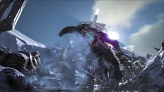 The Ice Titan as seen in the launch trailer for Extinction.
