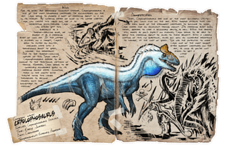 Mod ARK Additions Dossier Cryolophosaurus.png