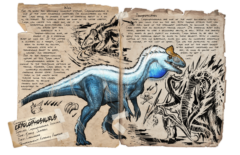 File:Mod ARK Additions Dossier Cryolophosaurus.png