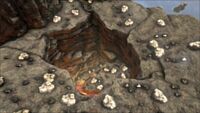 Skull Island is very rich in deposits