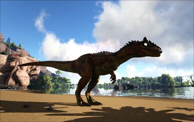 Mod Ark Eternal Cursed Elemental Allosaurus (Tamed) Image.jpg