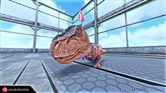 Chibi Party Rex in game.png