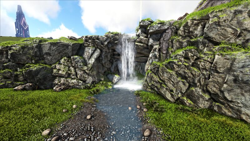 File:Scotland Waterfall Cave (Ragnarok).jpg
