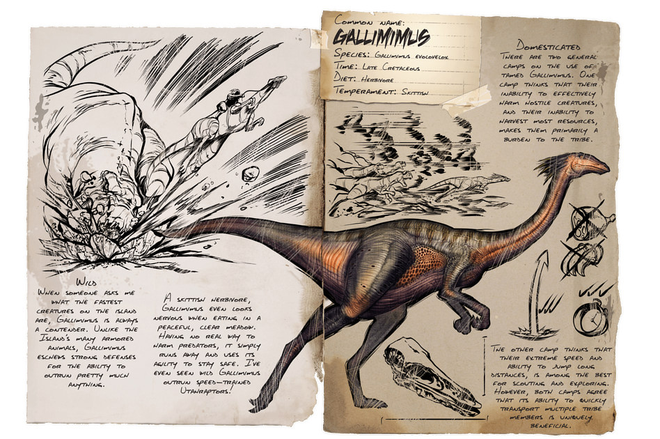 Gallimimus Ark Official Community Wiki