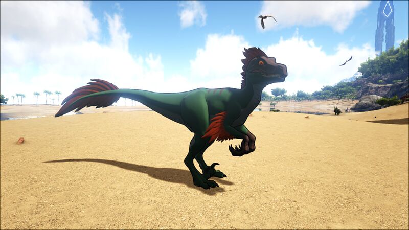 File:Raptor 'ARK- The Animated Series' Costume in-game.jpg